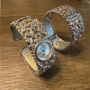 Kessaris Silver Women's Watch